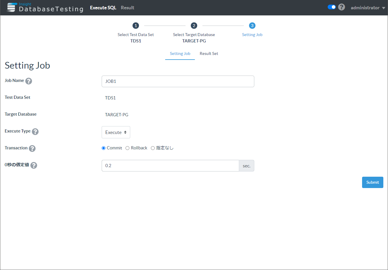 idt setting job